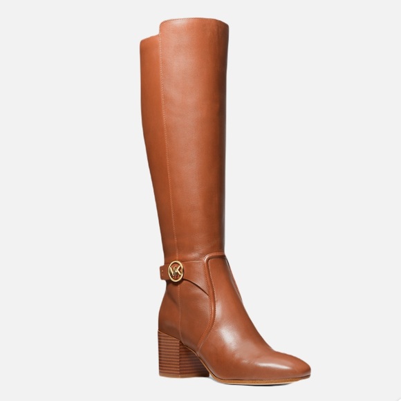 Michael Kors Carmen Leather Riding Boot - Picture 3 of 7